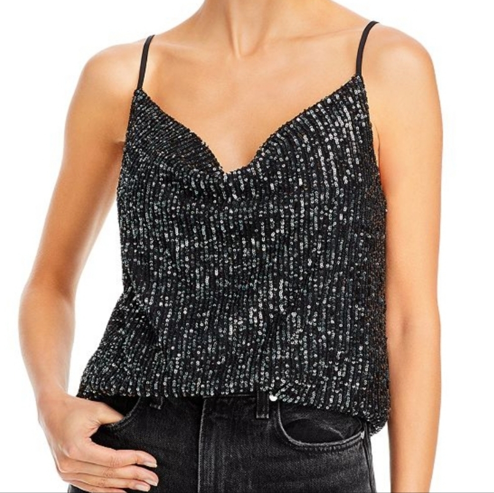 American Eagle Sequin Cami Top - image 1